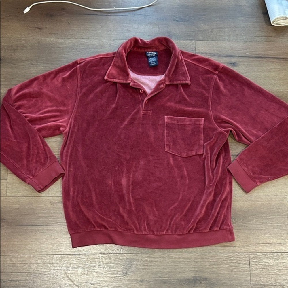 Blair Vintage Rich Burgundy Pullover !! XL